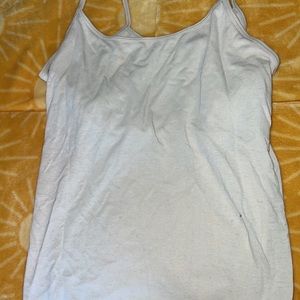 White under Tank top
